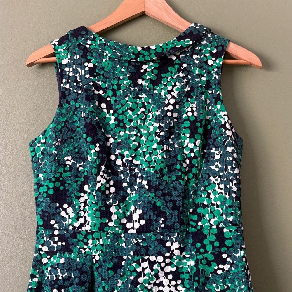 Boden Martha Dress Drake Wisteria Green Sheath Sz 8R - Picture 4 of 9